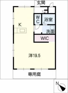 コーポ澤【1階】の間取り