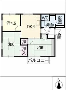 アネックス加藤【1階】の間取り