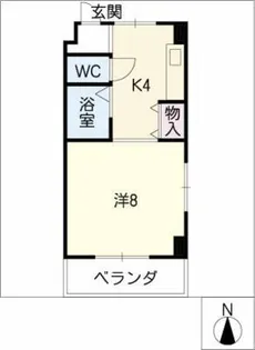 メゾンハーベスト【2階】の間取り