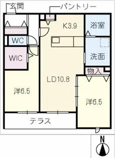 La Lune【1階】の間取り