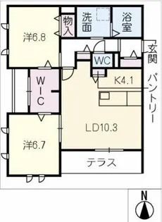 La Lune【1階】の間取り