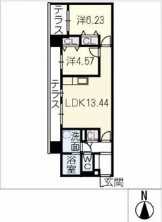 三の丸殿【3階】の間取り