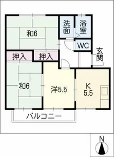 Dream hills【2階】の間取り