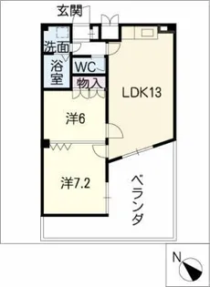 Casucabel上社【4階】の間取り