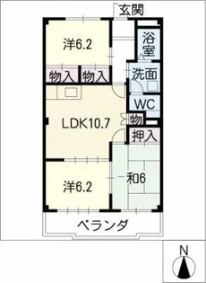 シグマ178【3階】の間取り