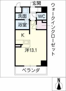 フォレル【2階】の間取り