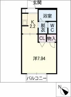 ピッセンリッツB棟【1階】の間取り