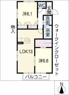 ディアス21【2階】の間取り