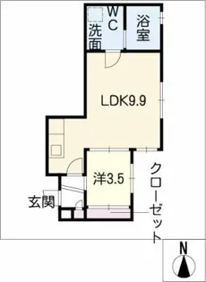 MAISON DE RUISSEAU【2階】の間取り