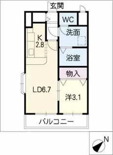 Sepia Coat【2階】の間取り