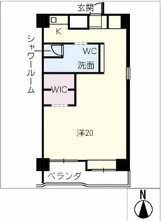 猪村ビルディング【11階】の間取り