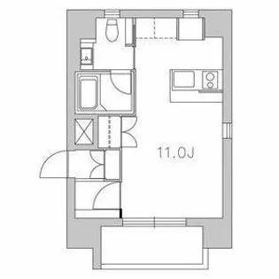 Marche III【401号室】の間取り