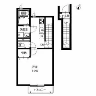 リーブル ティコール【2階】の間取り