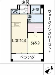 翠城Ⅳ【3階】の間取り