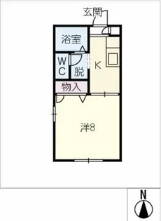 イーストベイ A棟【1階】の間取り
