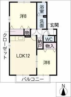 フィールドK【1階】の間取り
