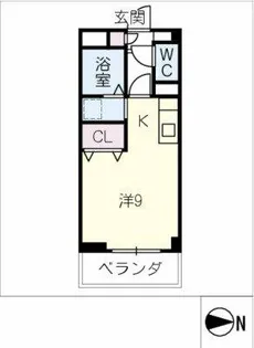 Excellent21【2階】の間取り