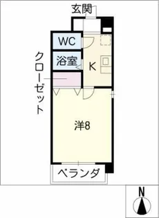 eNa FUKIAGE【4階】の間取り