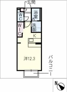 H翔 クレマチス館【2階】の間取り