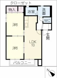 アーバン レジデンス【2階】の間取り