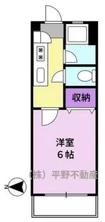 里村ビル【3階】の間取り