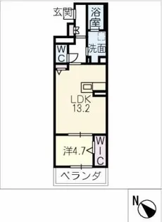スブリミス【2階】の間取り