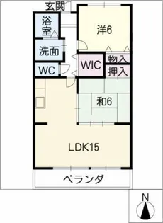 正和マンション【1階】の間取り