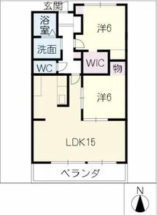 正和マンション【1階】の間取り
