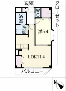 弥栄【2階】の間取り