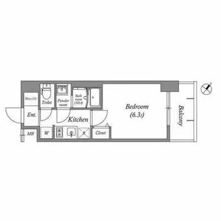 アドバンス名古屋シュテルン【8階】の間取り