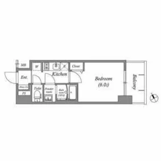 アドバンス名古屋シュテルン【10階】の間取り