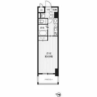 HF久屋大通レジデンス【5階】の間取り