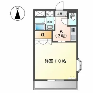 マーガレット【2階】の間取り