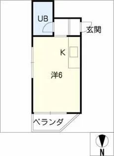 ノーブル千種【5階】の間取り