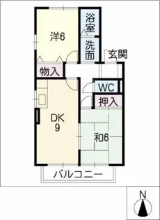 キジーアベニューⅢ【2階】の間取り
