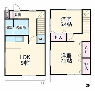 アネックス【B号室】の間取り