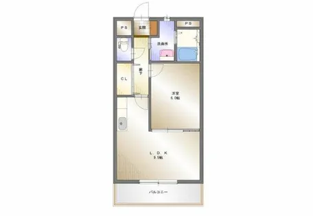 プリマヴェーラ【2階】の間取り