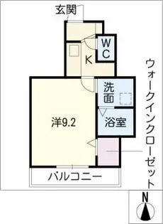 クーゲル多賀城【2階】の間取り