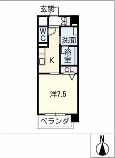 丸喜屋【2階】の間取り