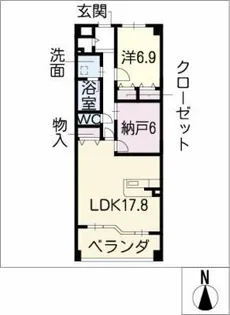 Aprecio【2階】の間取り