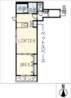 HEBEL MAISON SOLEIL【2階】の間取り