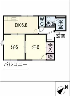 ACT・1【2階】の間取り