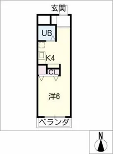 ホームレジデンス A【3階】の間取り