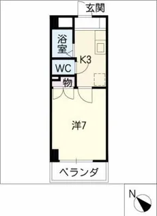 クレールK【2階】の間取り