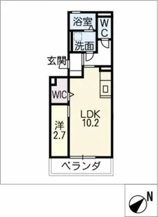 ANTHEM【1階】の間取り