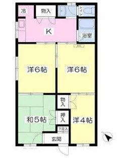 テラスアーバン【101号室】の間取り