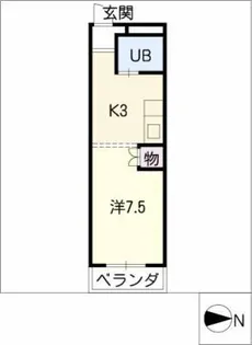 アメニティSTM【4階】の間取り