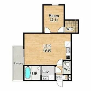ジーメゾン知立草刈【0101号室】の間取り