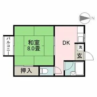 ペアレント寿【205号室】の間取り