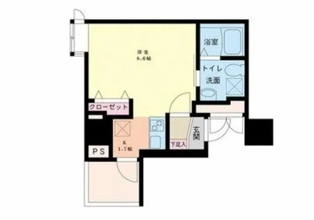 セレニテ梅田EST【1階】の間取り